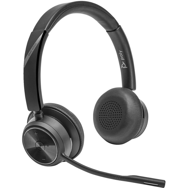HP POLY Savi 7420 Office DECT 1880-1900 MHz Stereo-Headset, Kabellos, Büro/Callcenter, 20 - 20000 Hz, 160 g, Kopfhörer, Schwarz