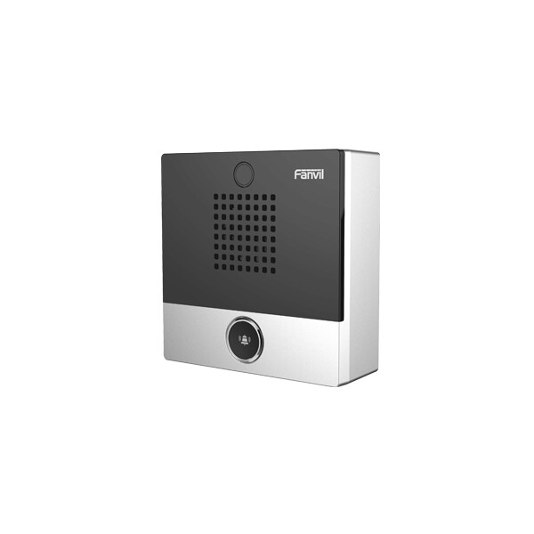 Fanvil I10S, Kabelgebunden, IP54, -20 - 50 °C, Schwarz, Metallisch, Wand