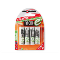 Ansmann 2500mAh AA maxE plus, AA, Nickel-Metallhydrid...