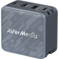 AVer Ladedock Core GO GC313 Black 100W GaN HDMI