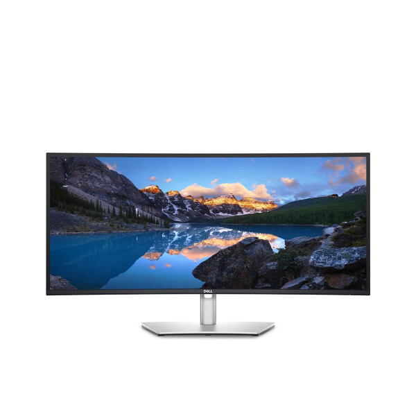 Dell UltraSharp U3423WE, 86,7 cm (34.1"), 3440 x 1440 Pixel, UltraWide Quad HD, LCD, 8 ms, Silber