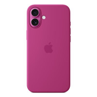 Apple iPhone 16 Plus Silikon Case mit MagSafe – Fuchsia, Cover, Apple, iPhone 16 Plus, 17 cm (6.7"), Fuchsie