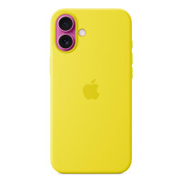 Apple iPhone 16 Plus Silikon Case mit MagSafe – Sternfrucht, Cover, Apple, iPhone 16 Plus, 17 cm (6.7"), Gelb