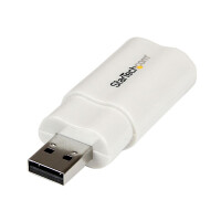 StarTech.com USB Audio Adapter - Externe USB Soundkarte -...