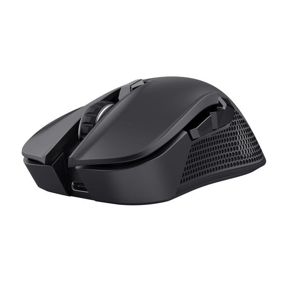 Trust GXT 931 Ybar, rechts, Laser, Bluetooth, 7200 DPI, Schwarz