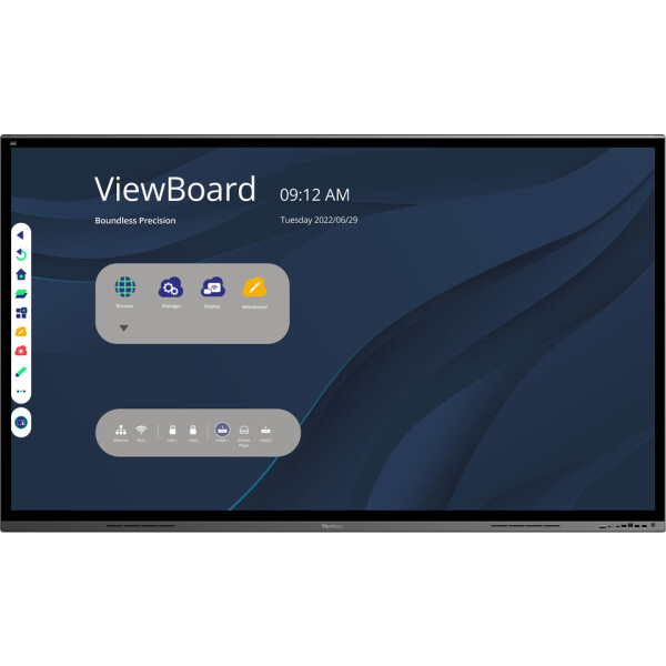 ViewSonic IFP8662, Interaktiver Flachbildschirm, 2,18 m (86"), LED, 3840 x 2160 Pixel, WLAN