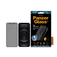 PanzerGlass ® Privacy Displayschutzglas iPhone 12 | 12 Pro | Edge-to-Edge, Apple, Apple - iPhone 12, Apple - iPhone 12 Pro, Trockene Anwendung, Kratzresistent, Schockresistent, Antibakteriell, Transparent, 1 Stück(e)