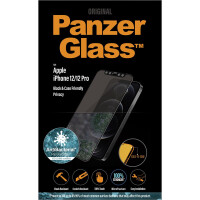 PanzerGlass ® Privacy Displayschutzglas iPhone 12 | 12 Pro | Edge-to-Edge, Apple, Apple - iPhone 12, Apple - iPhone 12 Pro, Trockene Anwendung, Kratzresistent, Schockresistent, Antibakteriell, Transparent, 1 Stück(e)
