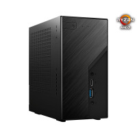 ASRock DeskMini X300, 1,92 l großer PC, Mini-PC Barebone, AMD X300, Socket AM4, DDR4-SDRAM, 120 W