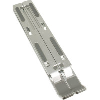 Inter-Tech NBS-200, Laptop-Ständer, Silber, Aluminium, 27,9 cm (11"), 39,6 cm (15.6"), 40 kg