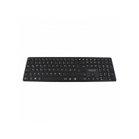 V7 Bluetooth Tastatur KW550DEBT, 2,4 GHz Dualmodus, Deutsch QWERTZ – Schwarz, Volle Größe (100%), Verkabelt & Kabellos, USB + Bluetooth, QWERTZ, Schwarz