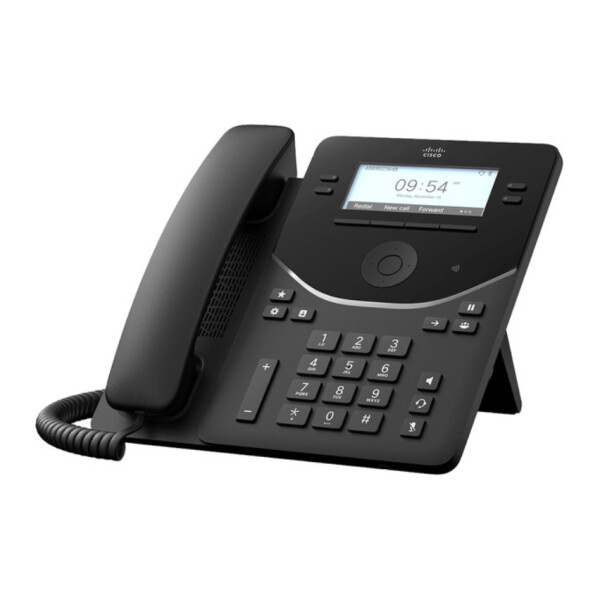 Cisco DP-9841-K9=, IP-Telefon, Schwarz, Kabelgebundenes Mobilteil, ABS, Tisch/Bank, 4 Zeilen