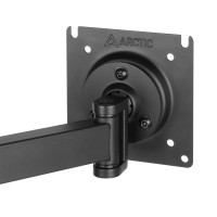 Arctic X1 - Monitorarm zur Befestigung am Schreibtisch, Klemme, 10 kg, 101,6 cm (40 Zoll), 109,2 cm (43 Zoll), 100 x 100 mm, Schwarz