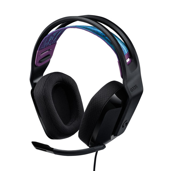 Logitech G G335, Kabelgebunden, Gaming, 20 - 20000 Hz, 240 g, Kopfhörer, Schwarz