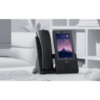 Ubiquiti Phone Touch, Smartphone, Kabelgebundenes Mobilteil, Freisprecheinrichtung, Schwarz