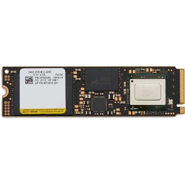 HP 2 TB PCIe-4x4 NVMe M.2 SSD