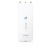 Ubiquiti Networks AirFiber AF-5XHD, 1000 Mbit/s, 10,100,1000 Mbit/s, 5.150 - 5.250 / 5.740 - 5.850 GHz, 100 MHz, QAM, 200000 m