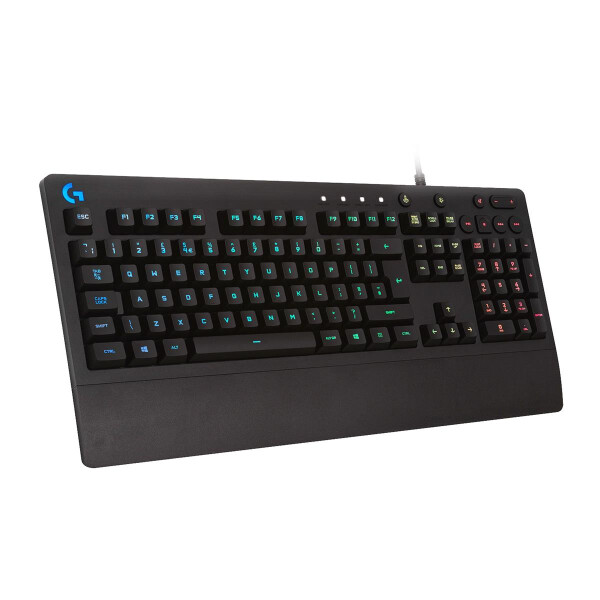 Logitech G G213 Prodigy Gaming Keyboard, Volle Größe (100%), Kabelgebunden, USB, QWERTZ, RGB-LED, Schwarz