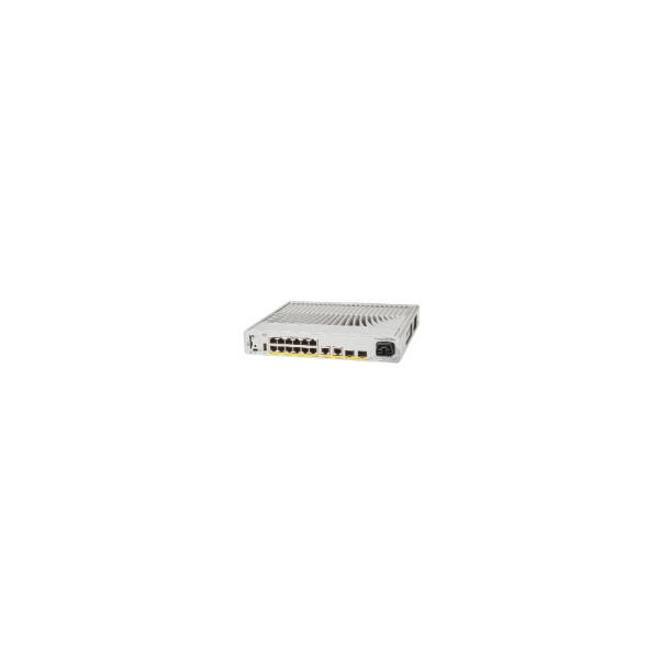 Cisco C9200CX-12P-2XGH-A, Managed, Gigabit Ethernet (10/100/1000), Power over Ethernet (PoE), Rack-Einbau