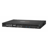 HPE Aruba Networking 9114 Hybrid, Schwarz, 1U, Rackeinbau, Leistung, Status, 280165 h, 1000,10000 Mbit/s