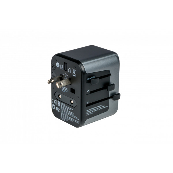 Verbatim 49545, Universal, Universal, Typ A, Typ B, Typ C (Euro-Stecker), Typ E (FR), Typ F, Typ G (VK), Typ I (AU), Typ J (CH), Typ L..., Typ A, Typ B, Typ C, Typ D (VK), Typ E (FR), Typ F, Typ G (VK), Typ H (IL), Typ I (AU), Typ J..., 100 - 250 V, 50 -
