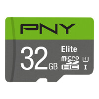 PNY Elite, 32 GB, MicroSDHC, Klasse 10, Class 1 (U1),...