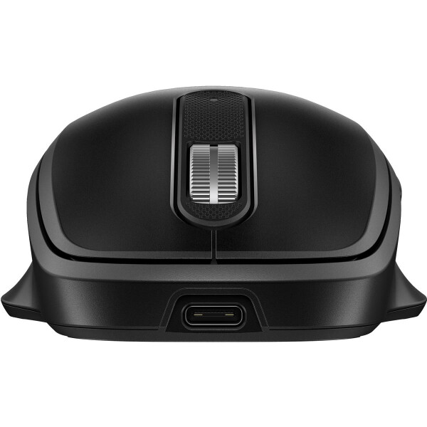 HP 515 Ultra-schnelle wiederaufladbare Wireless-Maus, Beidhändig, RF Wireless, 4000 DPI, Schwarz