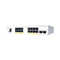 Cisco Catalyst C1000-16FP-2G-L, Managed, L2, Gigabit Ethernet (10/100/1000), Power over Ethernet (PoE)