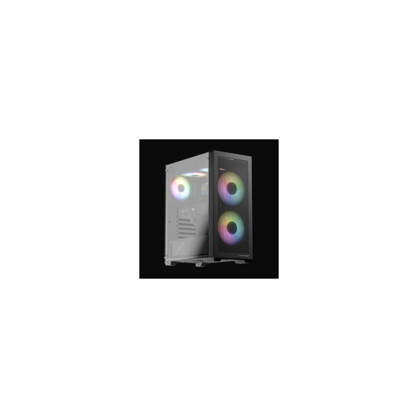 LC-Power Geh Midi ATX Gaming 717B - Meshwork_L Dark - o.N. - Tower - ATX