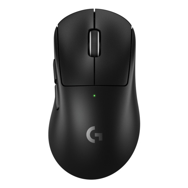 Logitech G PRO X SUPERLIGHT 2 DEX, rechts, Optisch, RF Wireless + USB Type-A, 44000 DPI, 0,25 ms, Schwarz