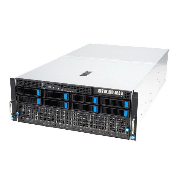 ASUS ESC8000A-E12-SKU1, LGA 6096, AMD EPYC 9004, DDR5-SDRAM, 256GB, 16GB, 32GB, 64GB, 128GB, 6 TB, 4400,4800 MHz