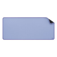 Logitech Desk Mat, Lila, Einfarbig, Nylon, Polyester, Gummi, Anti-Rutsch-Basis