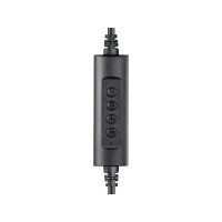 SANDBERG USB Office Headset Saver, Kabelgebunden, Anrufe/Musik, 20 - 20000 Hz, 150 g, Kopfhörer, Schwarz