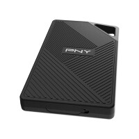 PNY PSD0CS3060-1TB-RB, 1 TB, USB Typ-C, 3.2 Gen 2 (3.1 Gen 2), 2000 MB/s, Schwarz