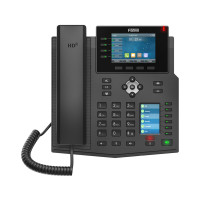 Fanvil X5U V2, IP-Telefon, Schwarz, Kabelgebundenes Mobilteil, Tisch/Wand, Im Band, Außerhalb des Bandes, SIP-Info, 16 Zeilen