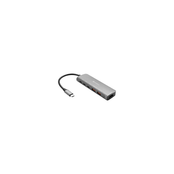 SANDBERG USB-C Dock HDMI+ 2xUSB-A+ 2xUSB-C+ PD100W