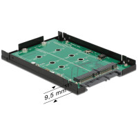 Delock 62590, SATA, M.2, 6 Gbit/s, 0, 1, JBOD