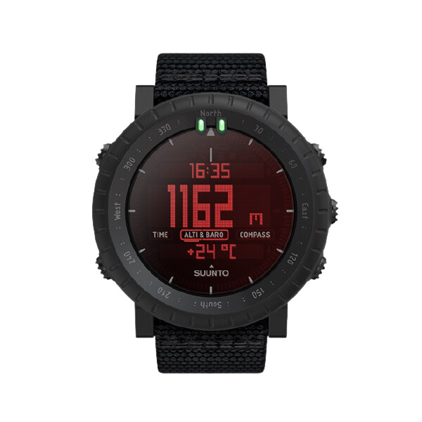 Suunto CORE ALPHA, Wasserfest, Höhenmesser, Barometer, Thermometer