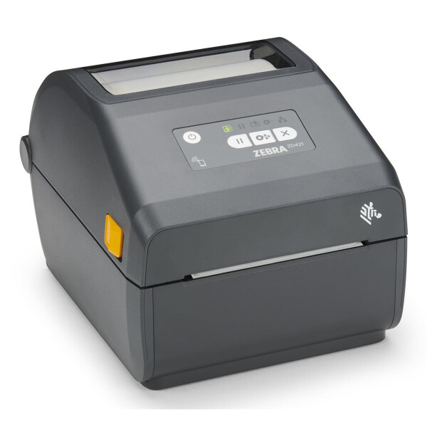 Zebra ZD421, Wärmeübertragung, 300 x 300 DPI, 102 mm/sek, Verkabelt & Kabellos, Grau
