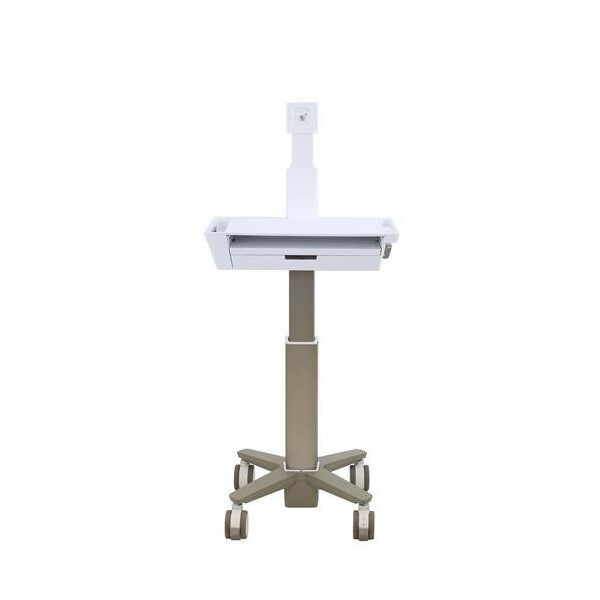 Ergotron CareFit Slim 2.0, Multimedia-Wagen, Grau, Weiß, Aluminium, Kunststoff, Stahl, Universal, 14500 kg, 53,3 cm (21")