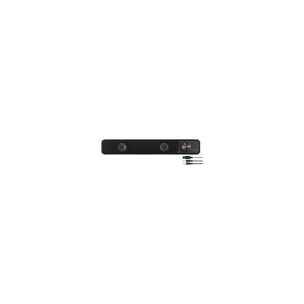 SPEEDLINK BRIO Stereo Soundbar schwarz - Lautsprecher - 18 KHz