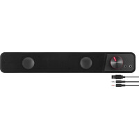 SPEEDLINK Lautsprecher BRIO Soundbar Stereo schwarz...
