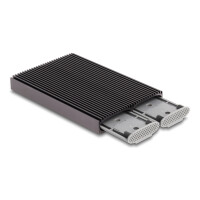 Delock Externes USB Type-C Dual Combo Gehäuse...