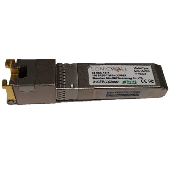 SonicWALL 02-SSC-1874, SFP+, 10BASE, Grau