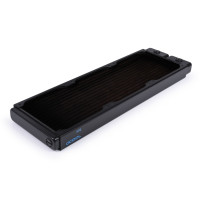 Alphacool 14377, Radiatior, Messing, Kupfer, Stahl, Schwarz, 1/4 Zoll, 60 °C, 6 Lüfter