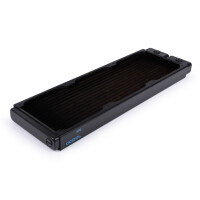 Alphacool 14377, Radiatior, Messing, Kupfer, Stahl, Schwarz, 1/4 Zoll, 60 °C, 6 Lüfter