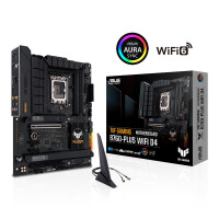 ASUS TUF GAMING B760-PLUS WIFI D4, Intel, LGA 1700, Intel® Celeron®, Intel® Core™ i3, Intel® Core™ i5, Intel® Core™ i7, Intel® Core™ i9,..., LGA 1700, DDR4-SDRAM, 192 GB