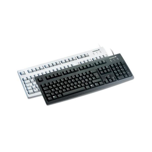 Cherry Comfort keyboard USB, black, ES, Kabelgebunden, USB, QWERTY, Schwarz