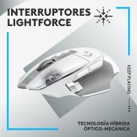 Logitech G G502 X Lightspeed, rechts, Optisch, RF...
