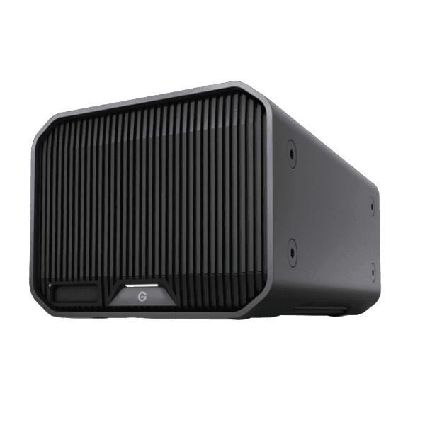 WD G-RAID SDPHK2H-036T-MBAAD, 36 TB, 3.2 Gen 2 (3.1 Gen 2), 7200 RPM, Schwarz